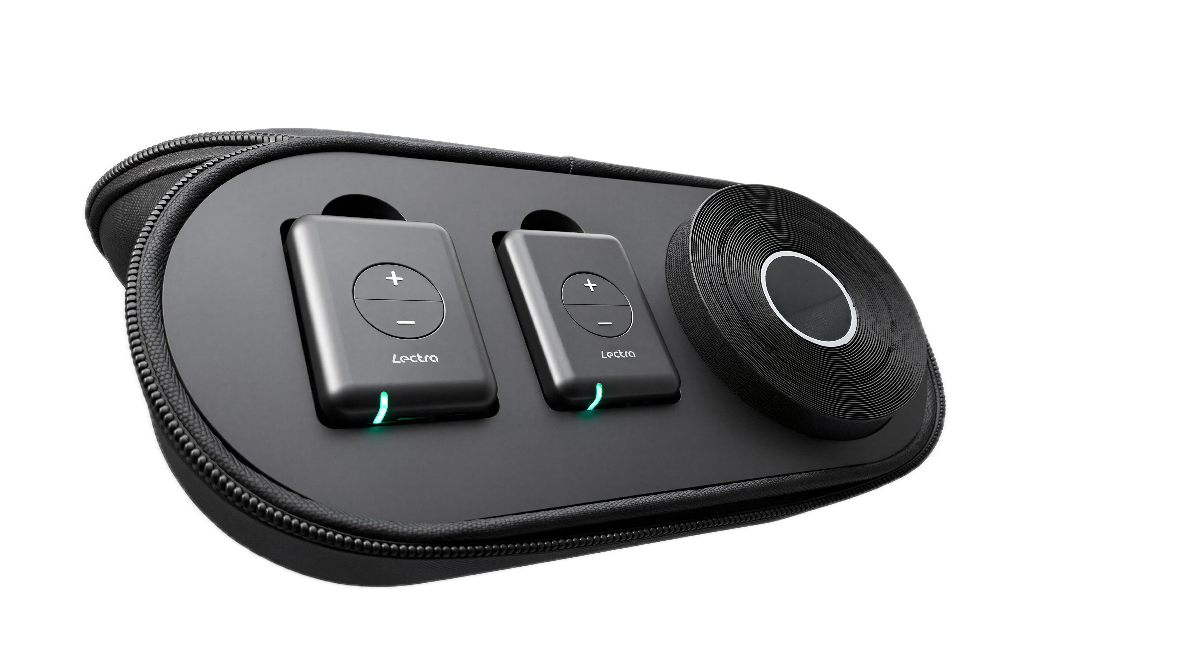 Lectra devices in carrying case